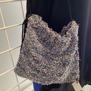 Sparkling Handwoven Evening Bag